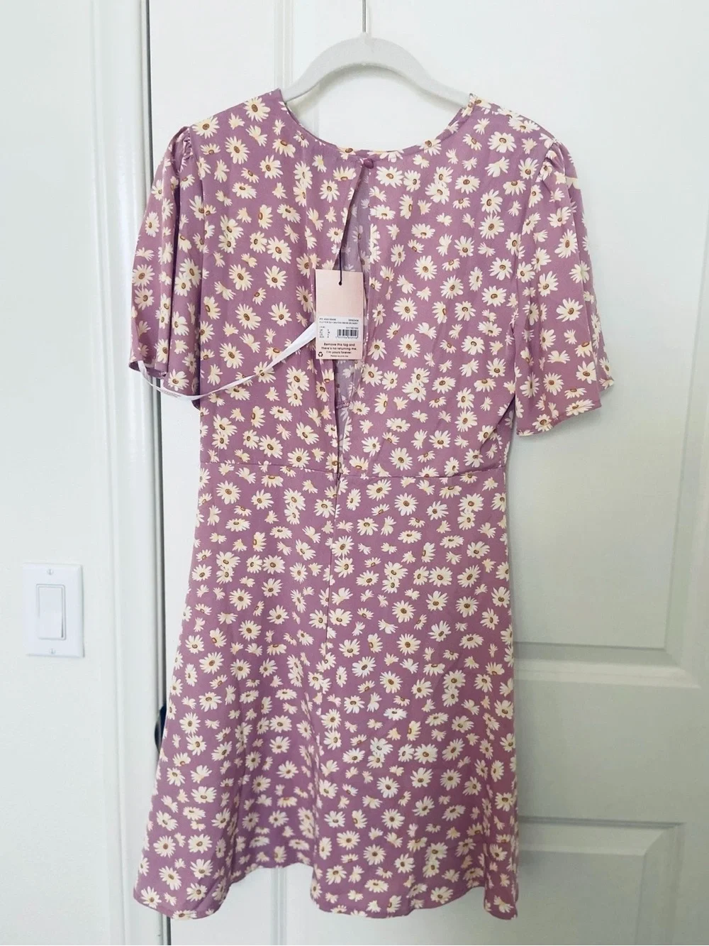 Missguided pink dress